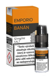 EMPORIO Nic Salt Banán 12 mg 10 ml